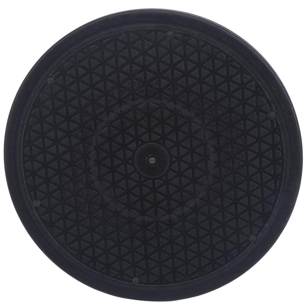 Flybloom Black 30cm Clay Plastic Pottery Turntable Pottery Wheel Rotate Turntable Swivel Pottery Turntable Rotary Plate