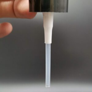 TIHOOD 10PCS Replacement Foundation Pump Black Plastic Cosmetic Liquid Foundation Makeup Pump Replacement Tool