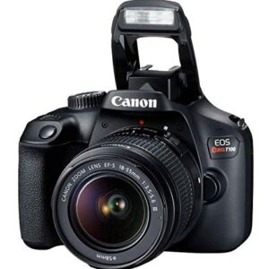 Canon EOS Rebel T100 DSLR Camera with 18-55mm Lens, Cleaning Kit, 32GB Memory, and More