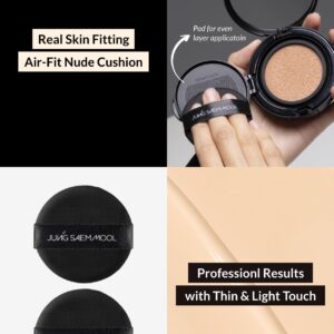 [JUNGSAEMMOOL OFFICIAL] Essential Skin Nuder Long Wear Cushion (Refill included) (Medium)