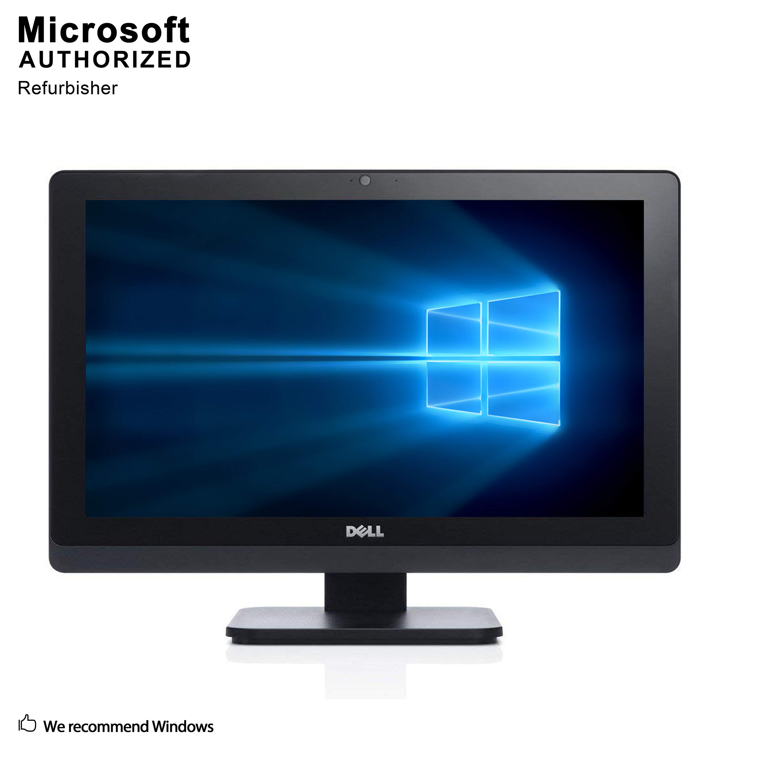Dell OptiPlex 3011 All-in-one 20 Inch Screen PC, Intel Core i3 3220 3.3GHz, 4G DDR3L, 500G, WiFi, BT 4.0, Windows 10 64-Multi-Language Support English/Spanish/French(Renewed)