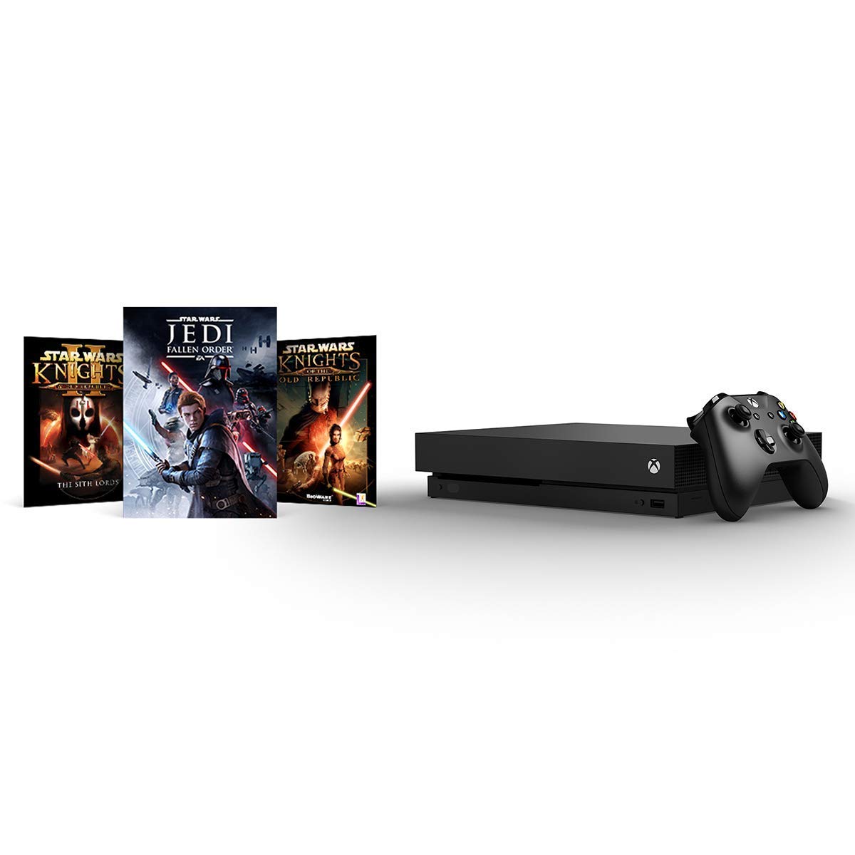 Xbox One X 1TB Console - Star Wars Jedi: Fallen Order Bundle (Renewed) [video game]