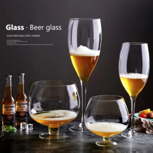 GAOGAO 2000ml To 12000ml Super Big Crystal Glass Brandy Glasses Drink Snifters Bar Wine Surprised Drinkware (2000ML)