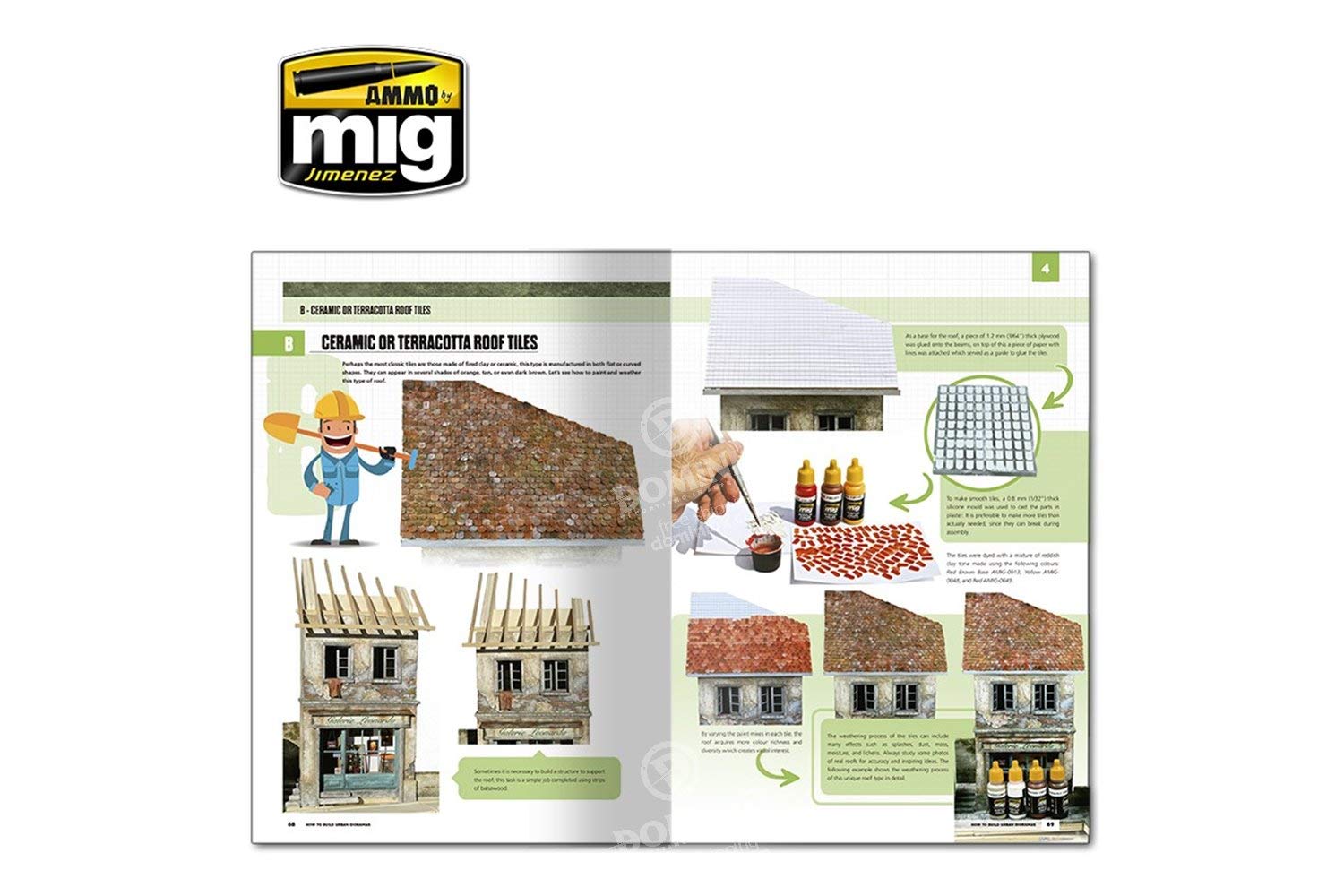 AMM6215 AMMO by Mig - Modelling School: How to Build Urban Dioramas