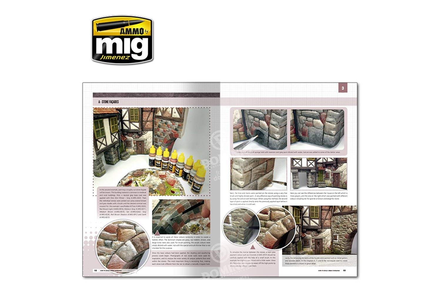 AMM6215 AMMO by Mig - Modelling School: How to Build Urban Dioramas