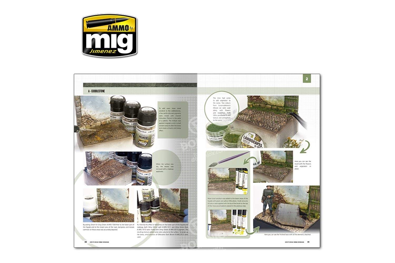 AMM6215 AMMO by Mig - Modelling School: How to Build Urban Dioramas