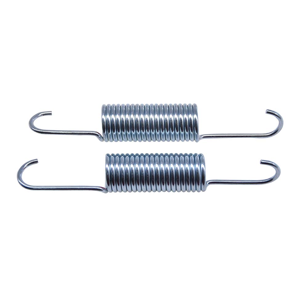 Yoogu 4-5/8inch (Pack of 2) Furniture Recliner Sofa Chair Mechanism Tension Springs Replacement Silver