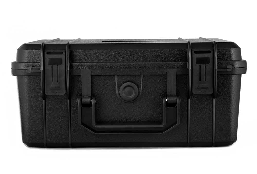 HUL 11in x 8in x 5in Waterproof Hard Case with Customizable Pluck Foam Interior for Test Instruments Compact Cameras and Tools