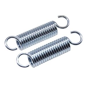 3-1/2inch overall length [3-1/4 inside hook to hook] recliner sofa chair mechanism tension springs replacement[pack of 2] silver