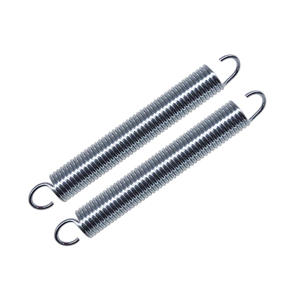 4 3/4 inch Replacement Recliner Sofa Chair Mechanism Tension Springs (Pack of 2) - Short Neck Hook Style