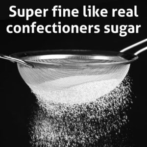 Wholesome Yum Besti Natural Powdered Sugar Substitute - Confectioners Monk Fruit Sweetener Blend With Allulose (No Erythritol) - Keto, Non GMO, Zero Carb, Zero Calorie, No Aftertaste (1 lb)