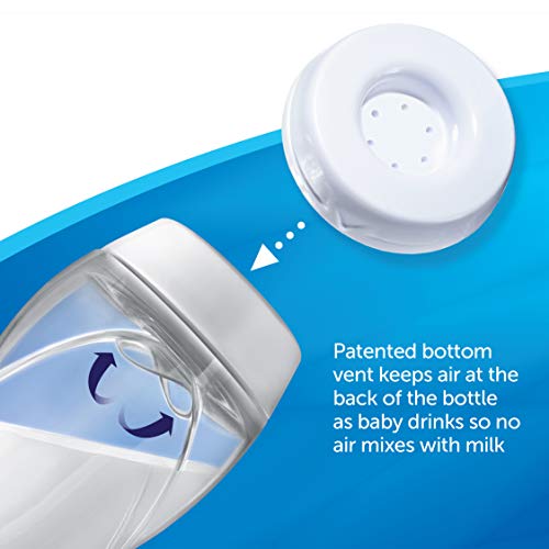 Playtex Baby Ventaire Bottle, Helps Prevent Colic & Reflux, Clear, 9 Oz, 5 Count - Pack of 1