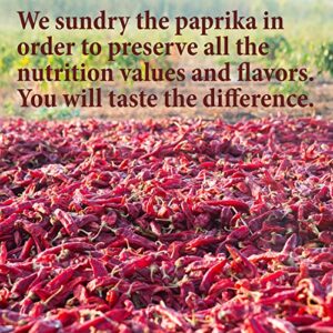 The Spice Way Smoked Paprika - pure, no additives, Non-GMO, no preservatives, no fillers. Authentically smoked with herbs.4 oz resealable bag