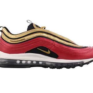 Nike womens Air Max 97 Trail Running Shoes, University Red/Metallic Gold, 6.5