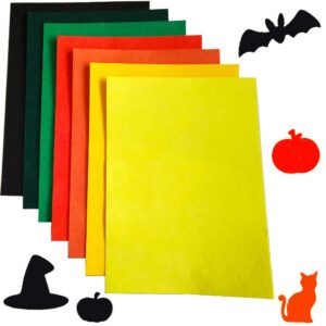 Szsrcywd 15PCS Assorted Colors Adhesive Felt Fabric Sheets,15 Colors A4 Size Fabric Sticky Back Sheet,8.3 by 11.8 Inch for Art,Craft Making,Self-Adhesive