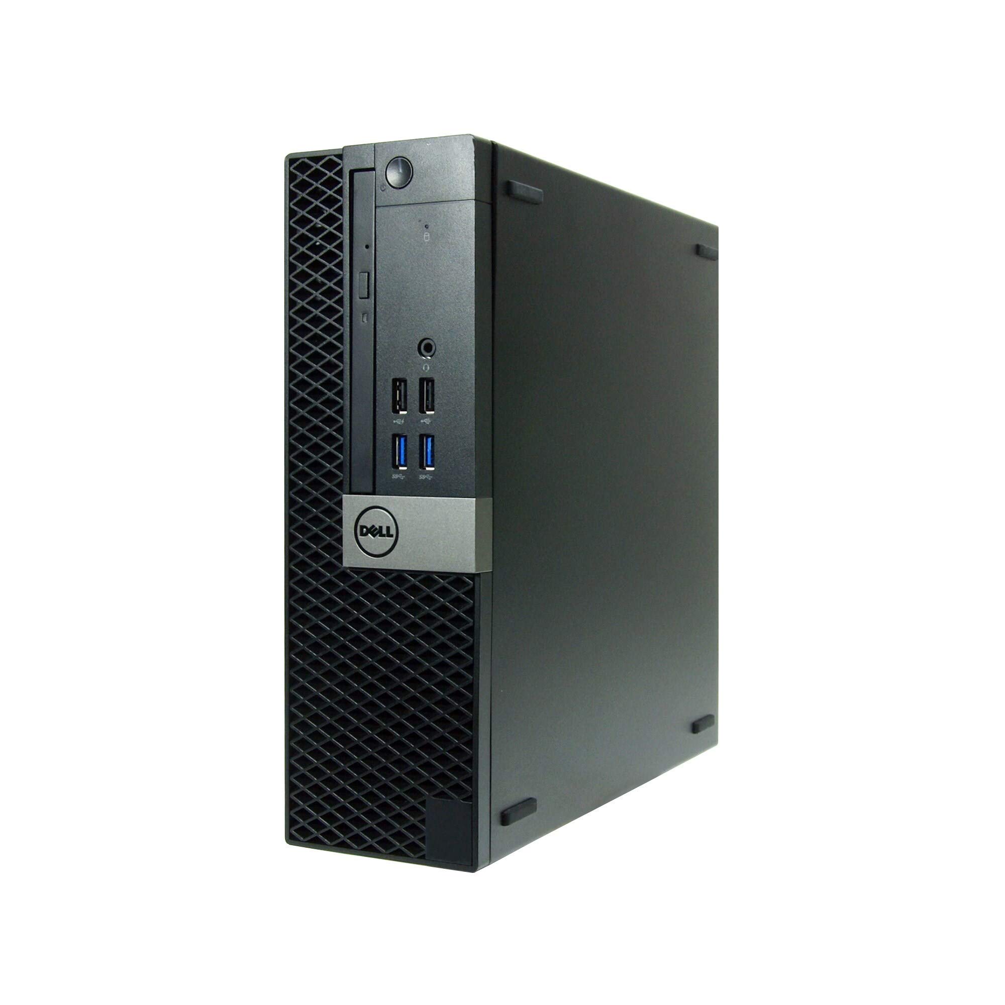 Dell OptiPlex 7050 SFF High Performance Business Desktop Computer, Intel Quad Core i5-6500 up to 3.6GHz, 8GB DDR4, 256GB SSD, WiFi, Optical Drive, HDMI, Windows 10 Professional (Renewed)