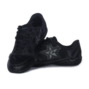 Rebel Athletic Ruthless Cheer Shoe, Blackout, Size 11