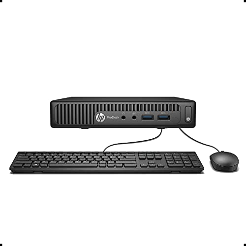 HP ProDesk 400 G2 Mini Desktop PC, Intel Quad Core i5-6500T up to 3.1GHz, 16G DDR4, 512G SSD, WiFi, BT 4.0, Windows 10 Pro 64 Bit-Multi-Language Supports English/Spanish/French(Renewed)