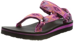 teva women's midform universal sandal, double diamond festival fuchsia, 8