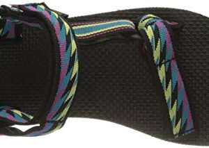 Teva Women's Ankle Strap Wedge Sandal, Bolt Retro, us:11