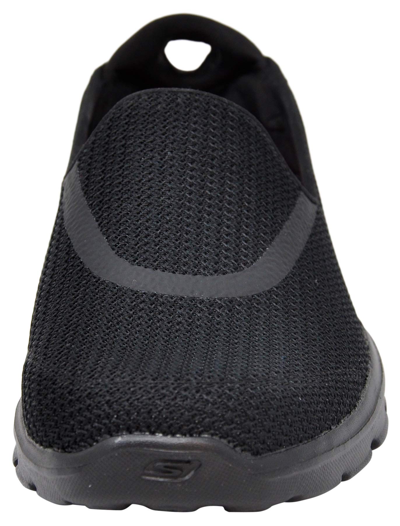 Skechers Performance Women's Go Walk 3 Slip-On Walking Shoe, Black/Black/Black, 7.5 Wide