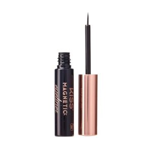 KISS Magnetic, Magnetic Eyeliner, Smudge Proof, Works Magnetic Lashes, Includes 1 Magnetic Lash Eyeliner, Long Lasting Wear, Can Be Used With Strip Lashes And Lash Clusters