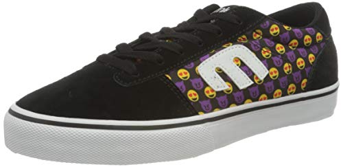 Etnies womens Calli-vulc Women's Skate Shoe, Black/Yellow, 7.5 US