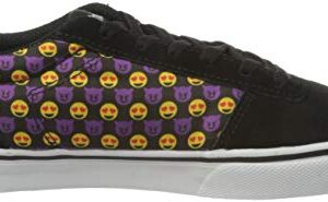 Etnies womens Calli-vulc Women's Skate Shoe, Black/Yellow, 7.5 US