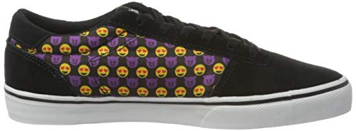 Etnies womens Calli-vulc Women's Skate Shoe, Black/Yellow, 7.5 US