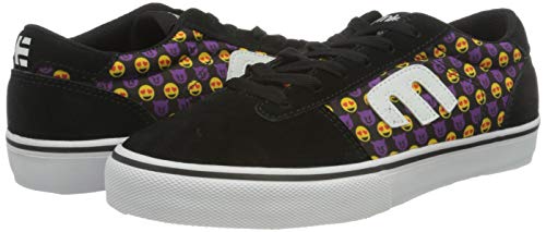 Etnies womens Calli-vulc Women's Skate Shoe, Black/Yellow, 7.5 US