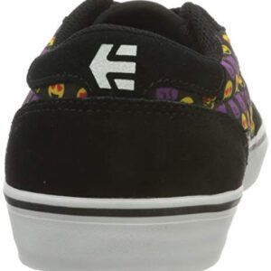 Etnies womens Calli-vulc Women's Skate Shoe, Black/Yellow, 7.5 US