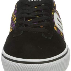 Etnies womens Calli-vulc Women's Skate Shoe, Black/Yellow, 7.5 US