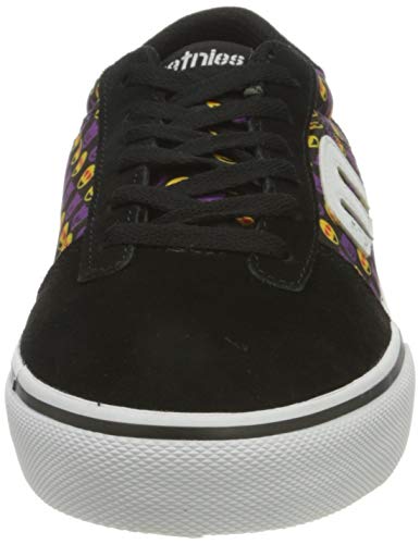 Etnies womens Calli-vulc Women's Skate Shoe, Black/Yellow, 7.5 US