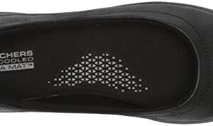 Skechers Women's Ballet Flat, Black, 11