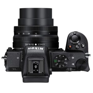 Nikon Z 50 DX-Format Mirrorless Camera with 16-50mm f/3.5-6.3 VR Lens, Bundle with FTZ II Mount Adapter and Accessories