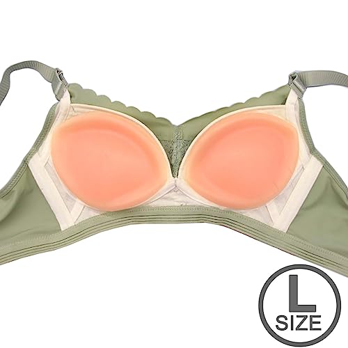 Women Silicone Bra Pads Inserts Breast Enhancer Swimsuits Enhancement Bust Push up Pads for A Cup, Skin M