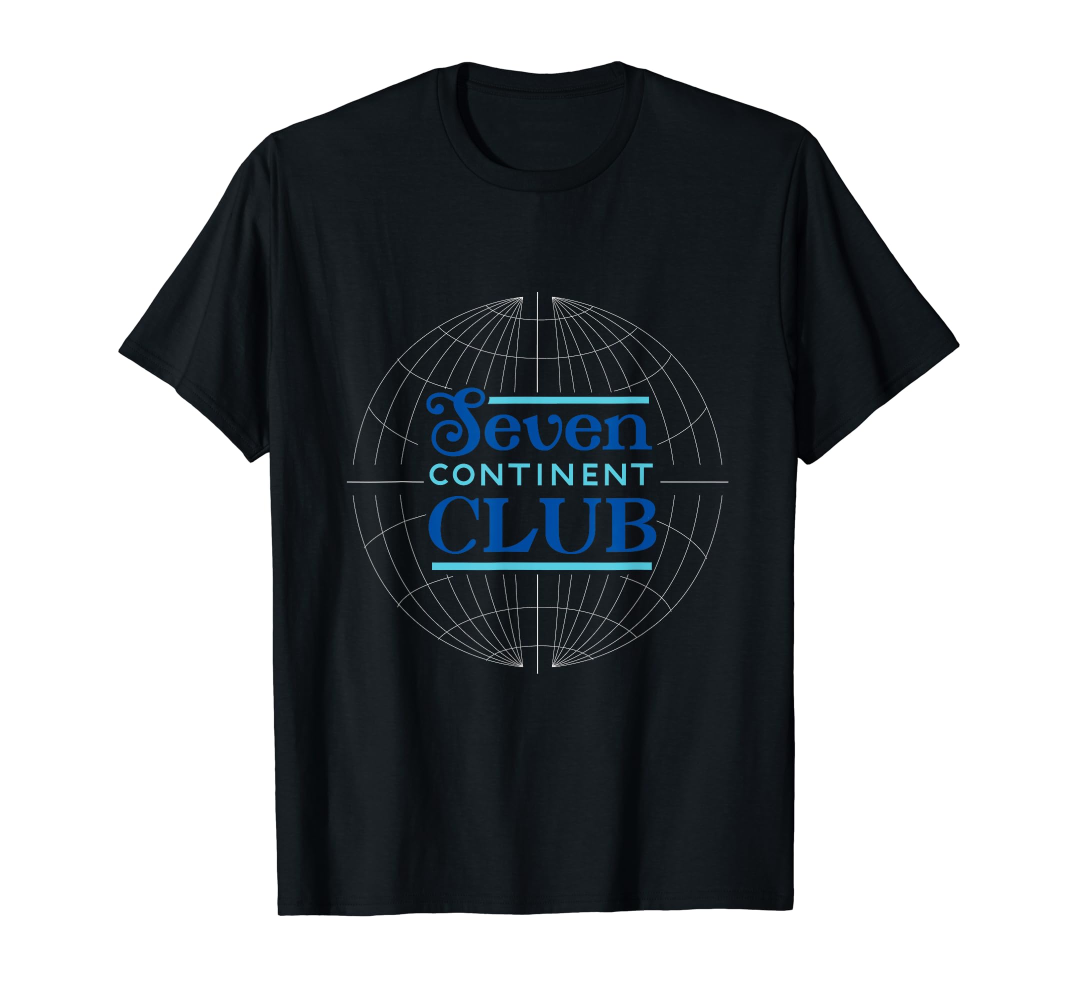 Seven Continent Club Blue T-Shirt