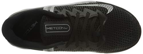 Nike Metcon 6 Black/Silver Women's Size 5 AT3160 010