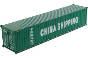 40' dry goods sea container china shipping green transport series 1/50 model by diecast masters 91027 c