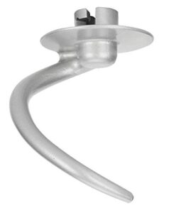 aucma stand mixer dough hook, electrophoresis hook for aucma 6.5qt stand mixer sm-1518n, upgraded version with shield and dishwasher safe