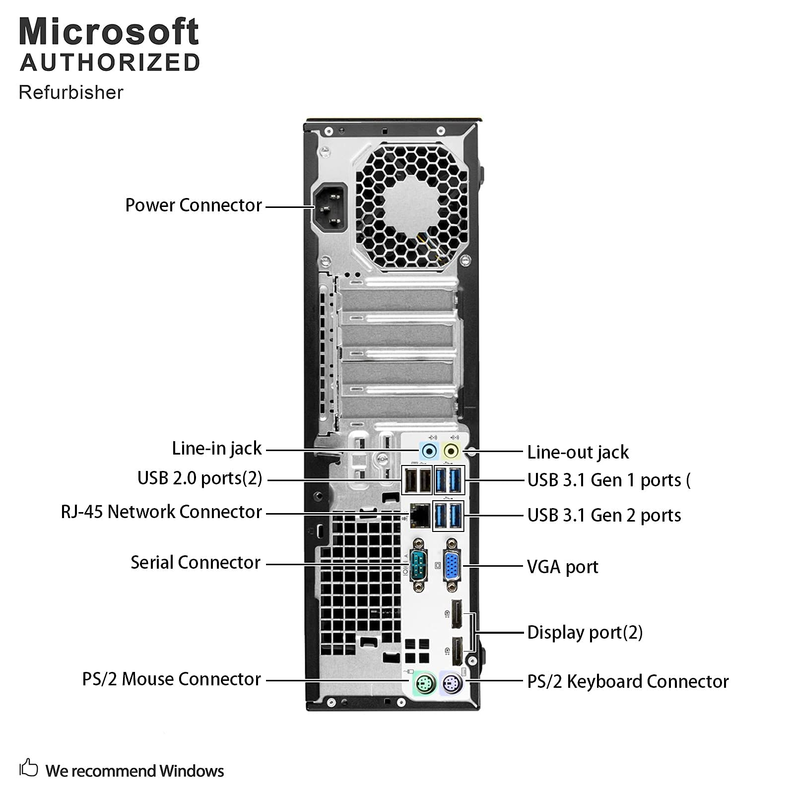 HP EliteDesk 705 G3 SFF Business Desktop PC, AMD Quad A10 PRO-8770 up to 3.8GHz, 16G DDR4, 2T, WiFi, BT 4.0, DVD, Windows 10 64 Bit Multi-Language Supports English/French/Spanish(Renewed)