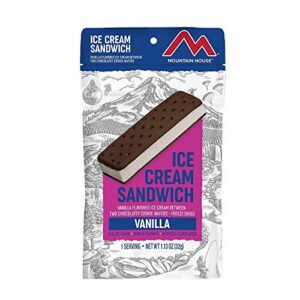 Mountain House Vanilla Ice Cream Sandwich | Freeze Dried Backpacking ...