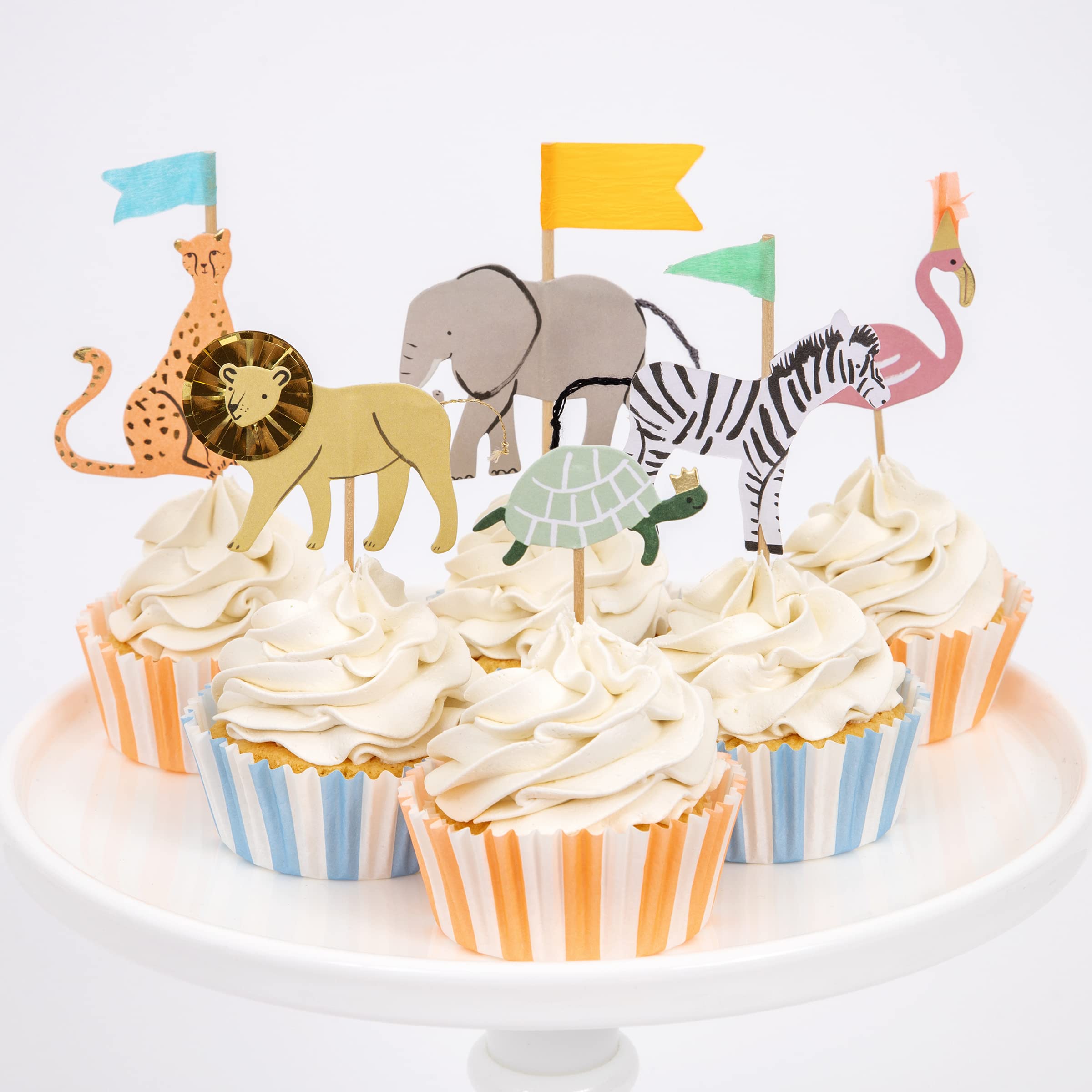 Meri Meri Safari Animals Cupcake Kit