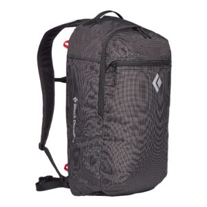 black diamond trail zip 18 backpack black one size
