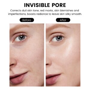 Ownest Pore Primer,Color Correcting Facial Serum,Face Makeup Primer Base,Isolation Cream,Invisible Pore,Moisturizing Essence Concealer Foundation-40G