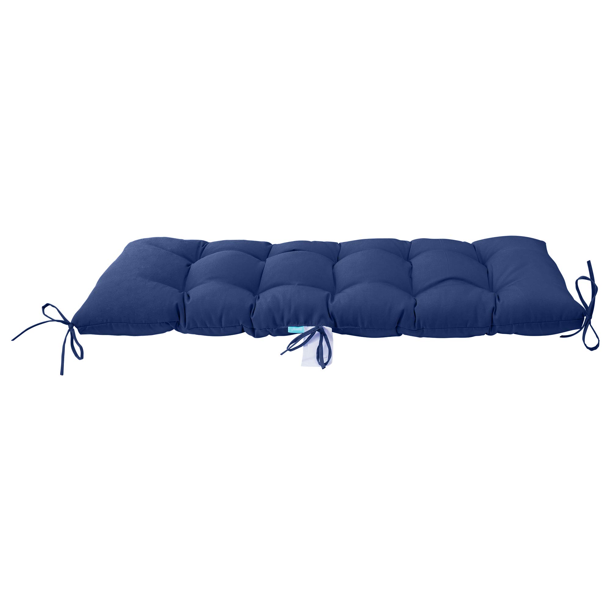 QILLOWAY Indoor/Outdoor Bench Cushion,51-Inches,Navy Blue