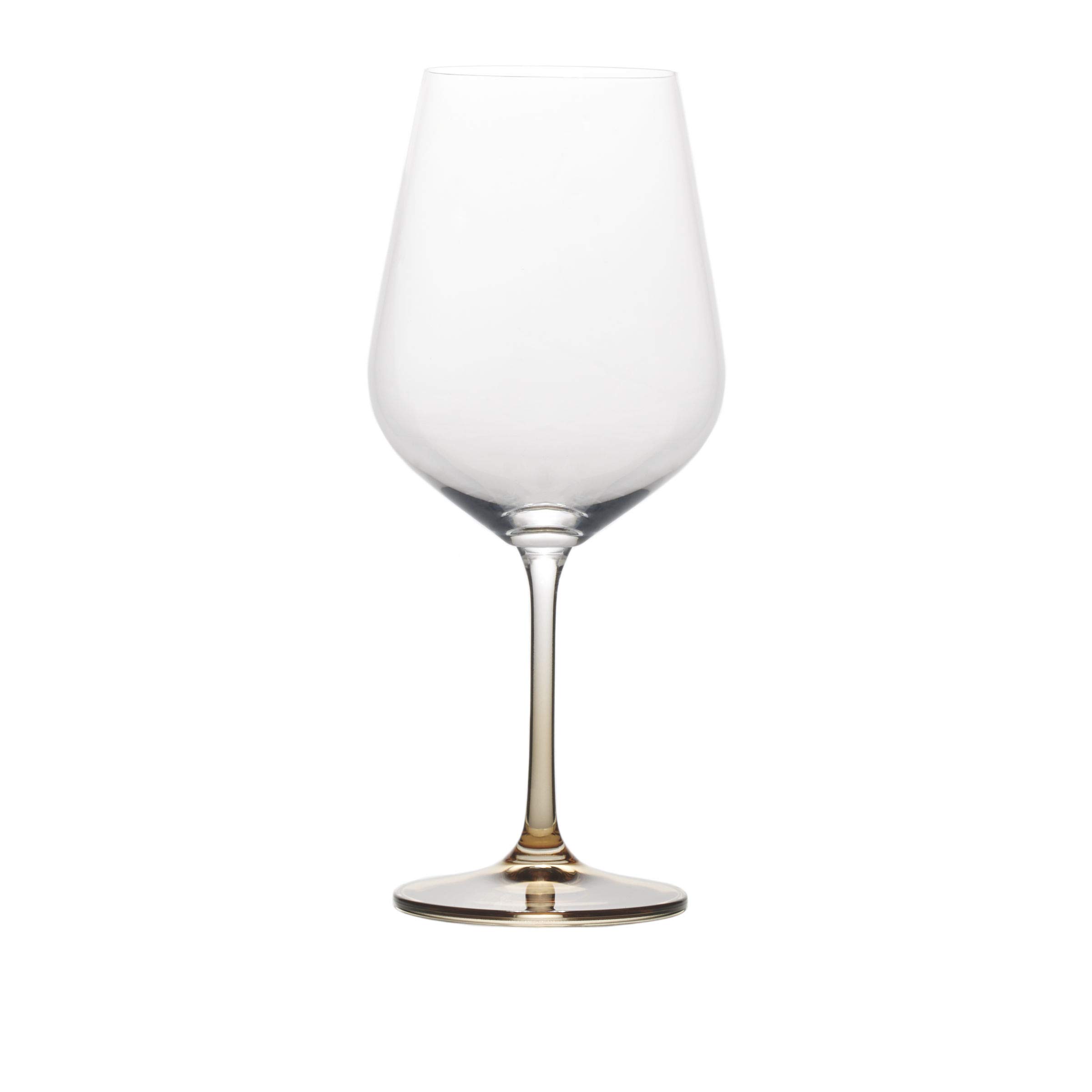 Mikasa Gianna Ombre Amber Red Wine Glass, Set Of 4, Clear