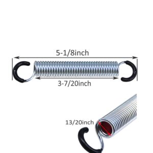 Yoogu ５1/8inch (Pack of 2) Recliner Sofa Chair Springs Replacement Mechanism Tension Spring