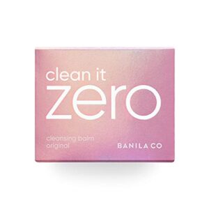 BANILA CO Clean It Zero Original Cleansing Balm Makeup Remover, Balm to Oil, Double Cleanse, Face Wash, 100ML
