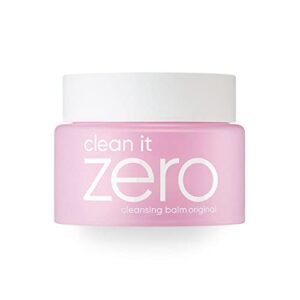 banila co clean it zero original cleansing balm makeup remover, balm to oil, double cleanse, face wash, 100ml